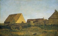The Farm, Charles-François Daubigny, 1855