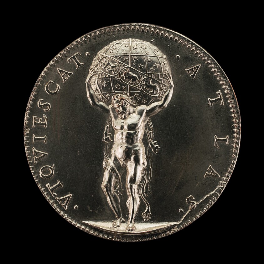 Hercules Bearing the Celestial Globe [reverse]
