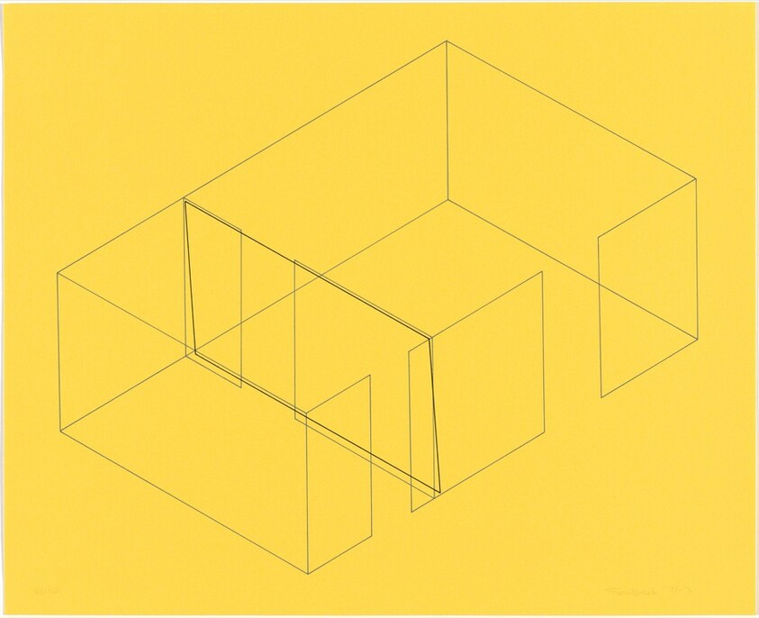 Untitled from Eight Variations for Galerie Heiner Friedrich (Acht Variationen für die Galerie Heiner Friedrich)