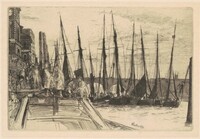 Billingsgate, James McNeill Whistler, 1859