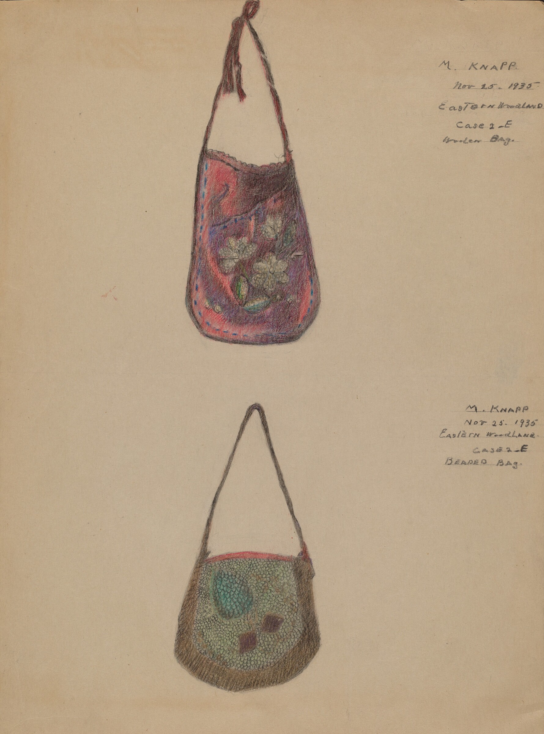 Beaded Bags, Margaret Knapp, 1935