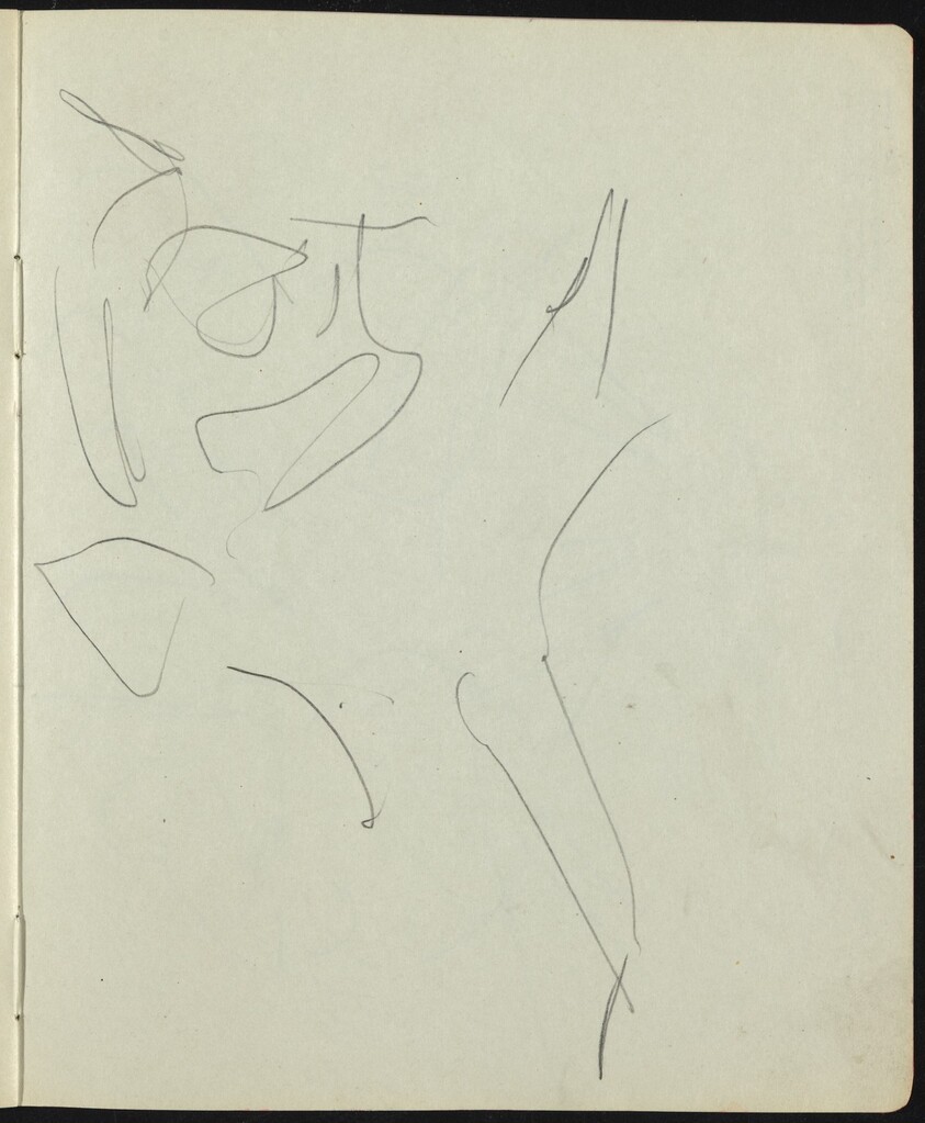 Dancers and Performers (Page from a Sketchbook)