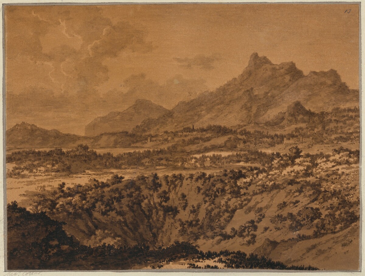 Mountain Landscape with a Hollow