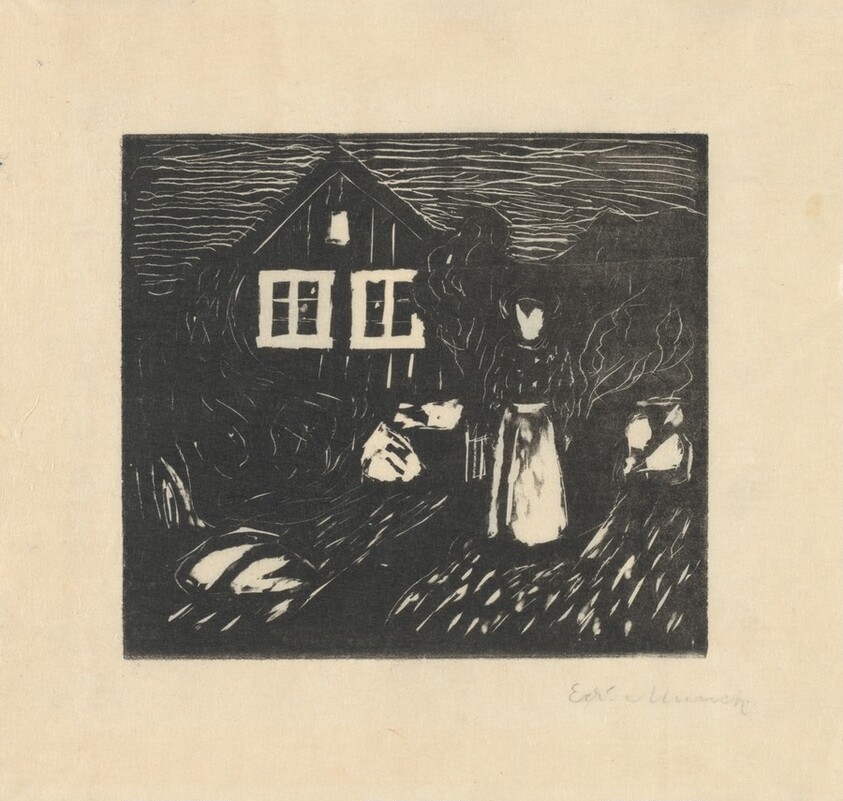 Outside the House, Moonlight