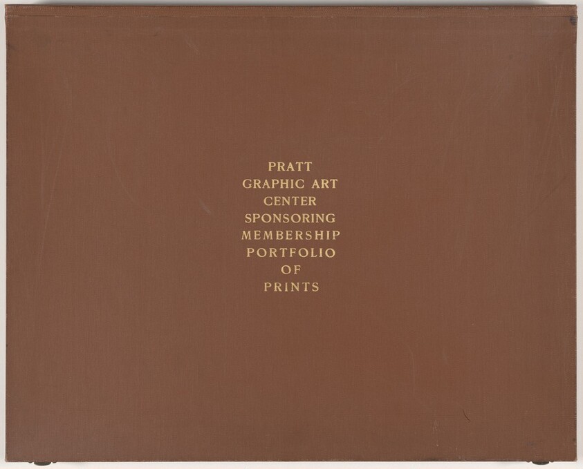 Pratt Graphic Art Center Sponsoring Membership Portfolio of Prints