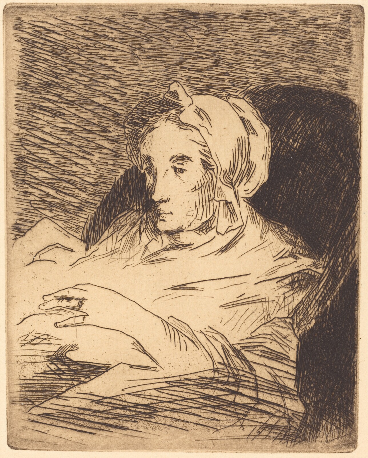 The Convalescent (La convalescente), Edouard Manet, 1876/1878