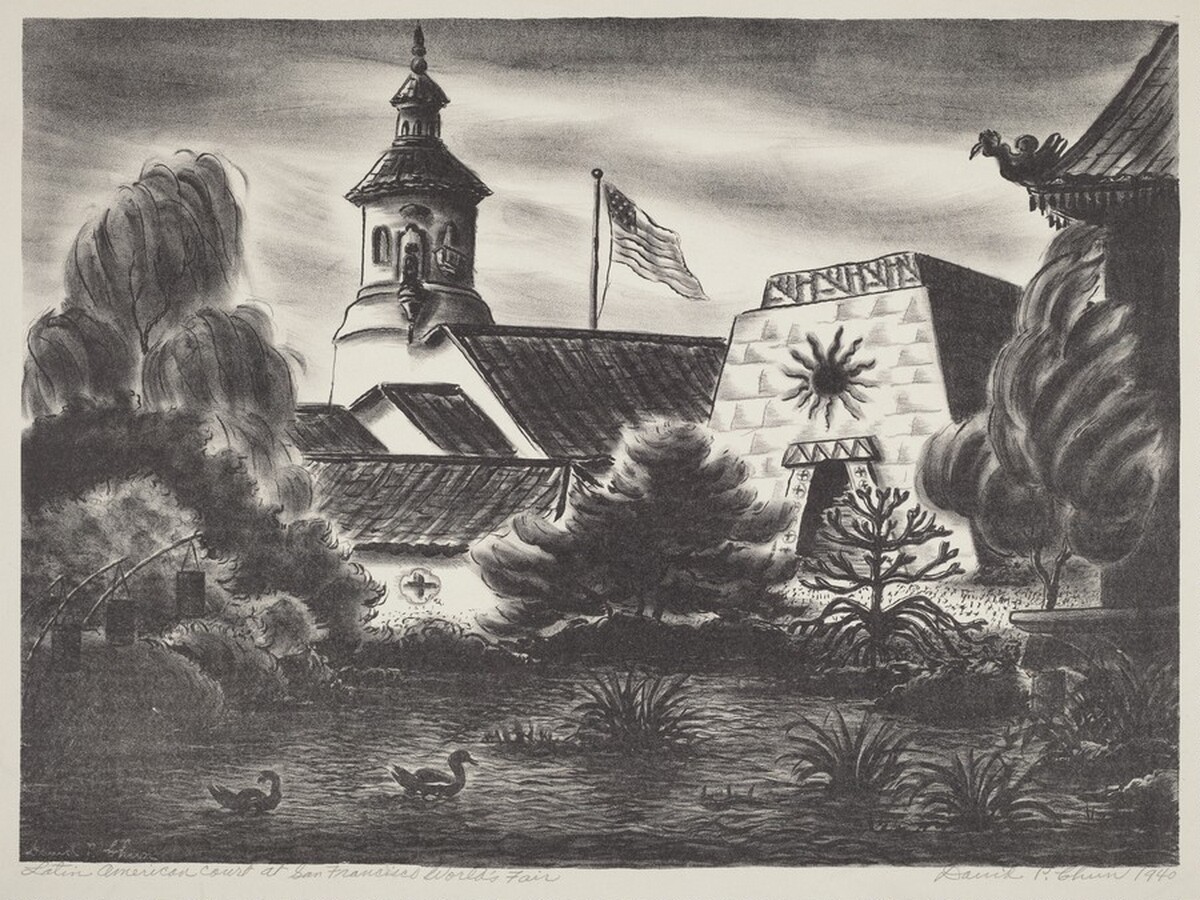 Latin American Court at San Francisco Worlds Fair