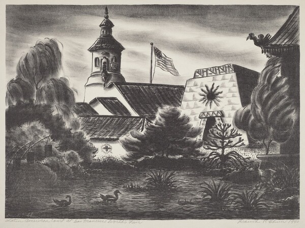 Latin American Court at San Francisco Worlds Fair