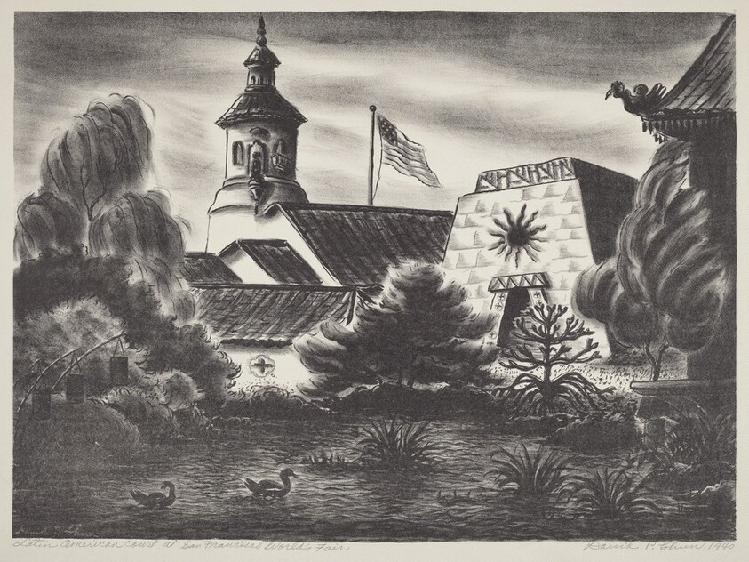 Latin American Court at San Francisco Worlds Fair