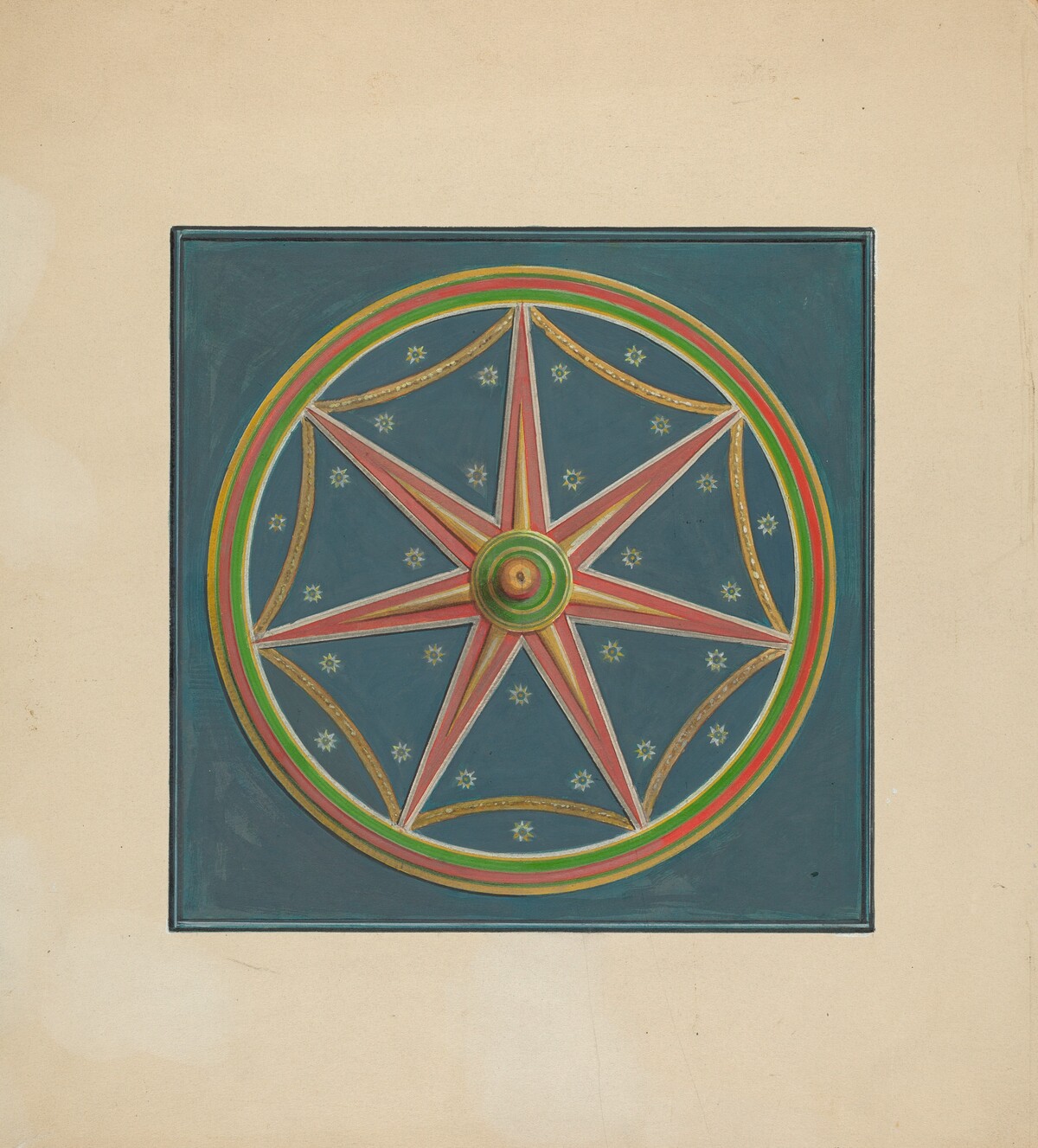 Zoar Ceiling Ornament