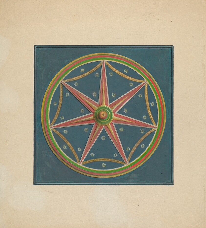 Zoar Ceiling Ornament