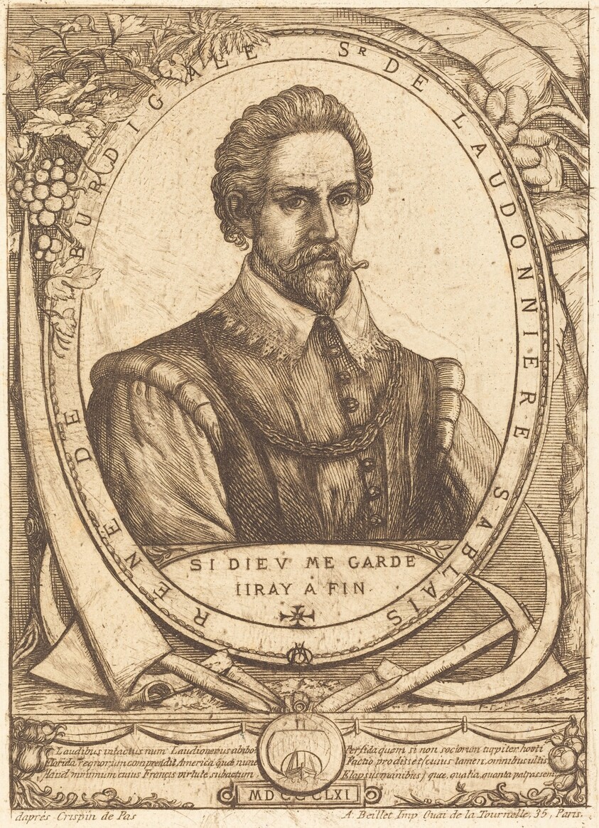 René Laudonnière Sablais (De Burdigale)