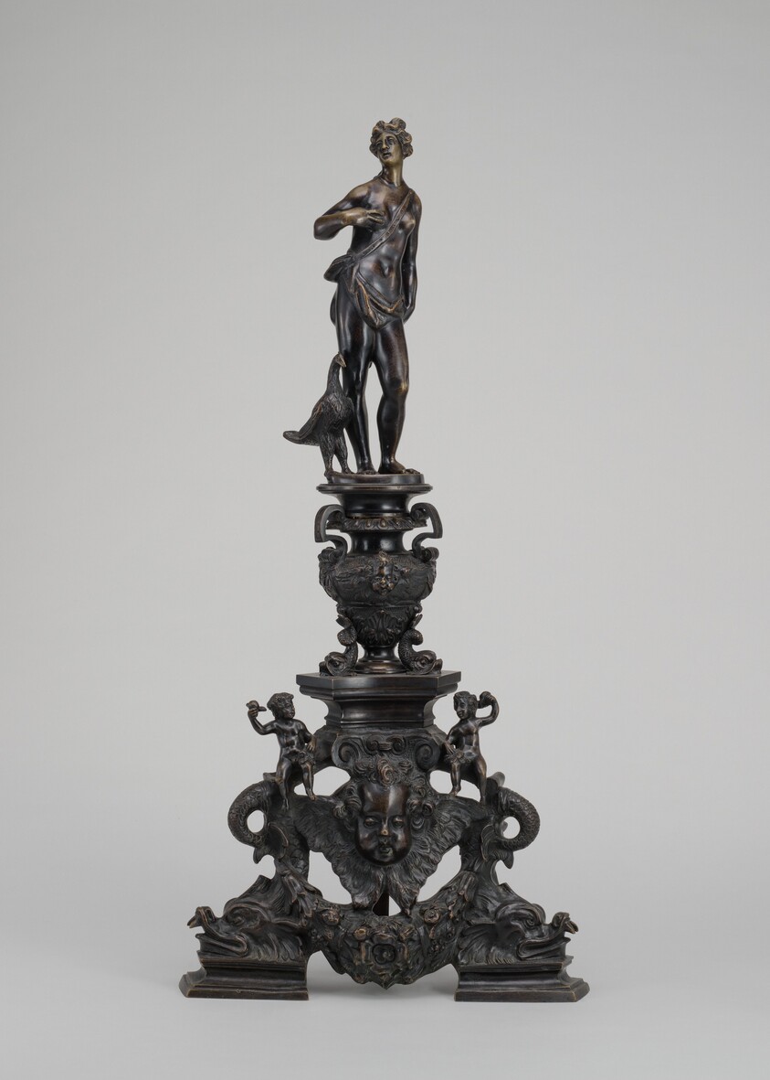 Andiron with Figure of Juno