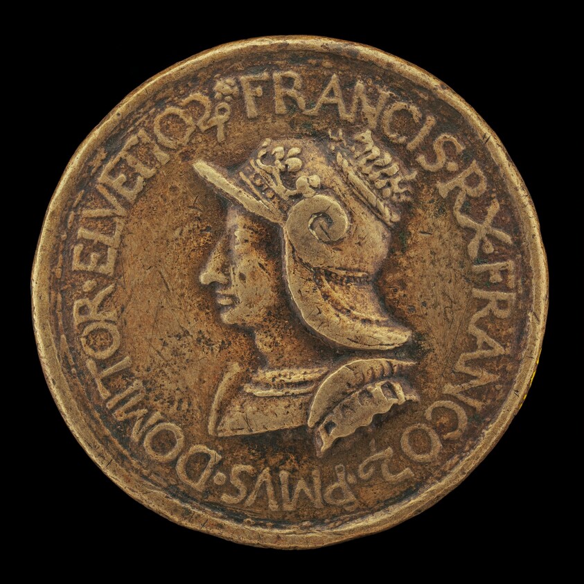 François I, 1494-1547, King of France 1515 [obverse]