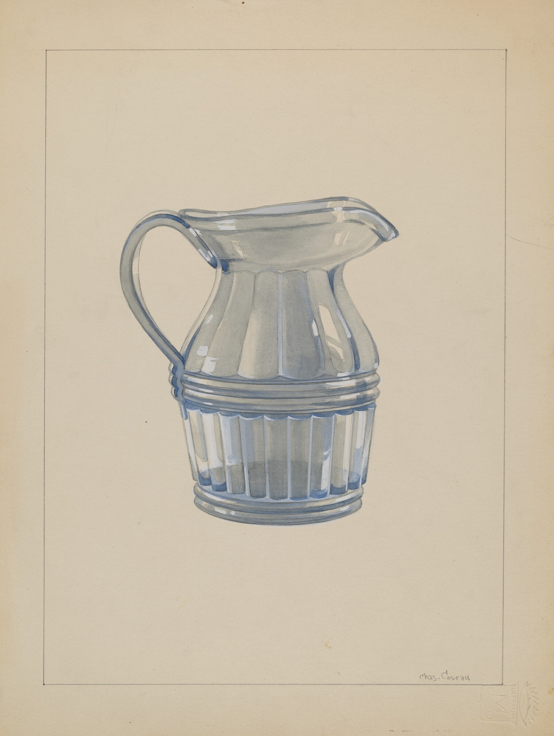 Cream Pitcher, Charles Caseau, 1935/1942