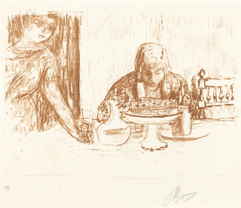 Fruit Bowl and Dish (La Coupe et la Compotier)