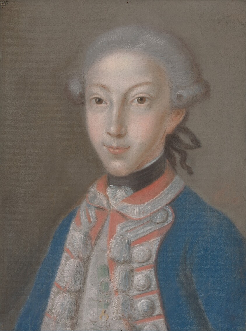Portrait of a Young Man in Uniform