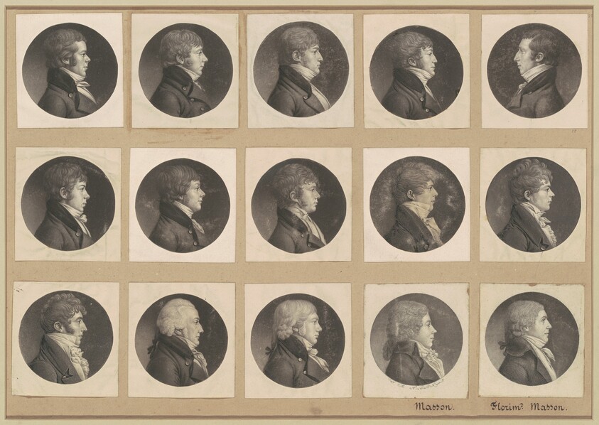 Saint-Mémin Collection of Portraits, Group 55