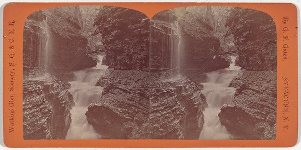 Watkins Glen Scenery, Rainbow Falls and Triple Cascades