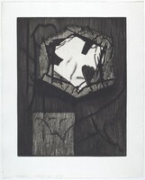 Mr. Trouble (trial proof 5), Jacob Kainen, 1976