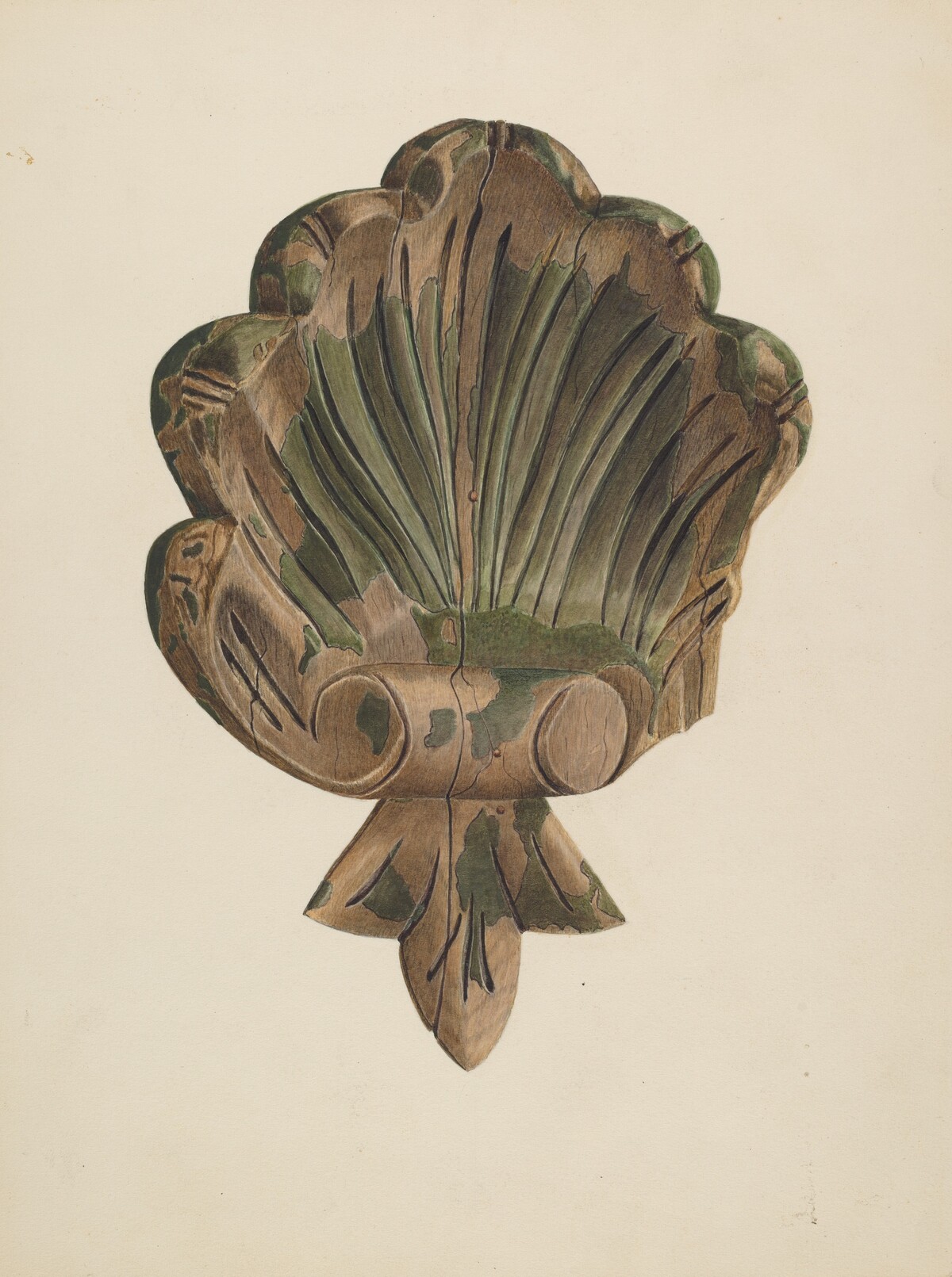 Wood Carving - Shell