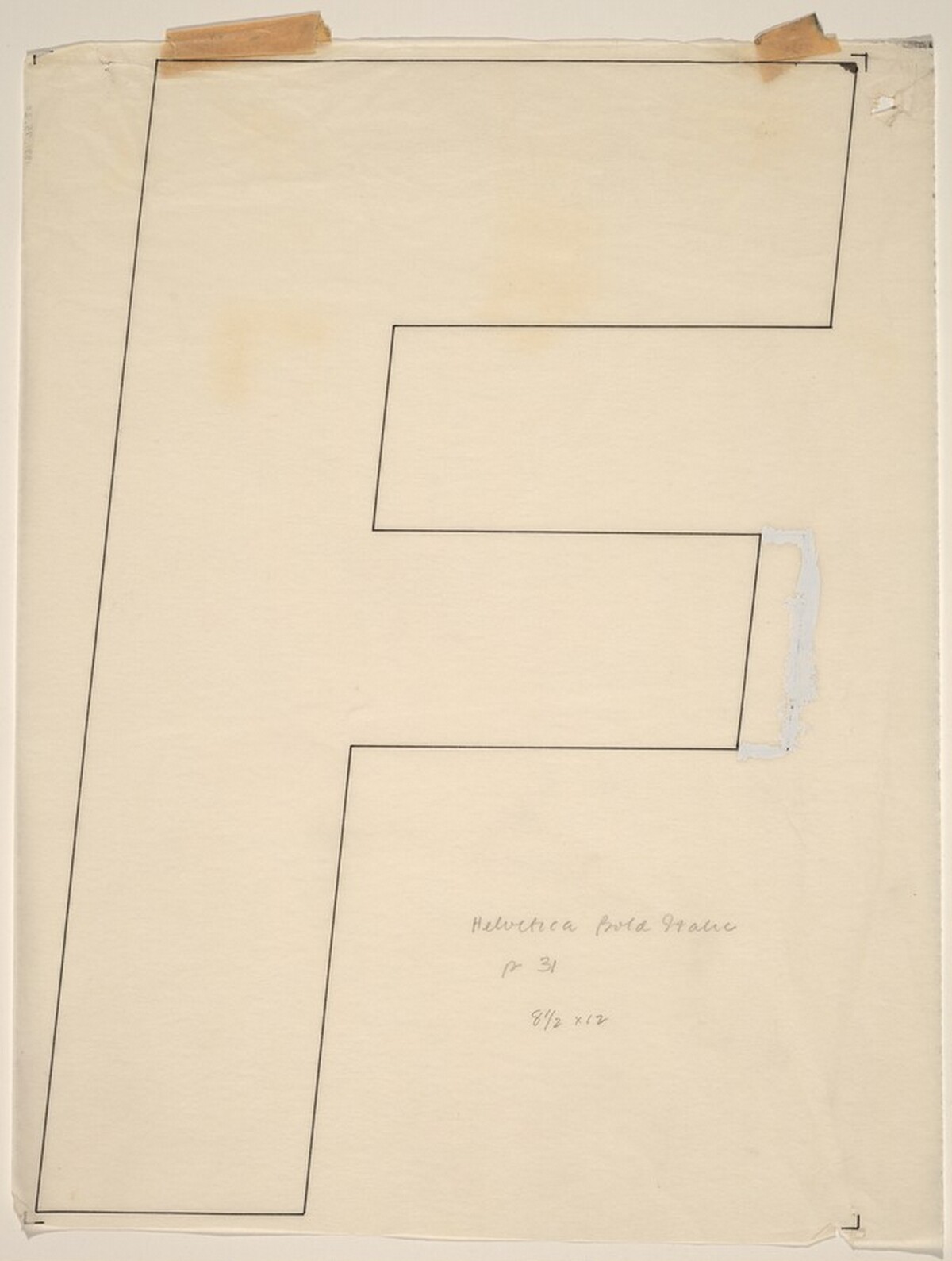 Sketch for "Building - Blocks for a Doorway"