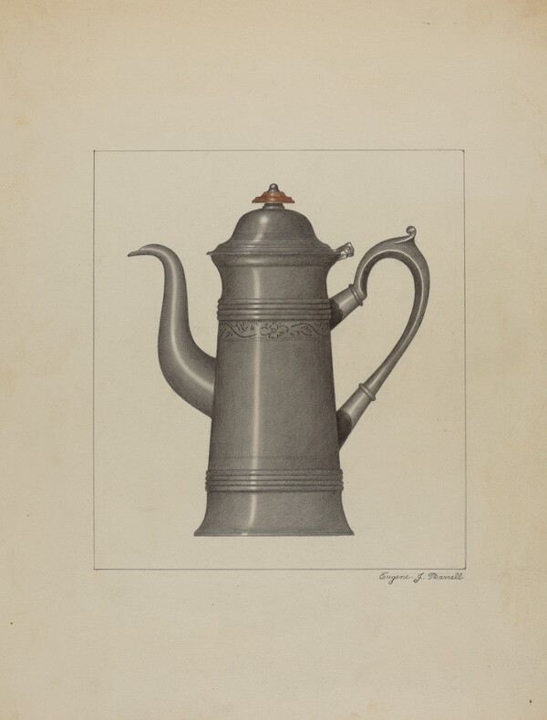 Pewter Coffee Pot