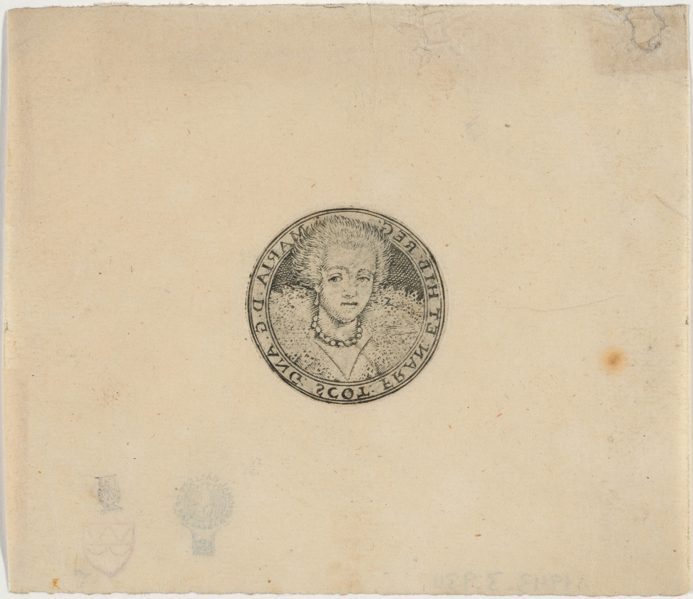 Henrietta Maria, Style of Simon de Passe
