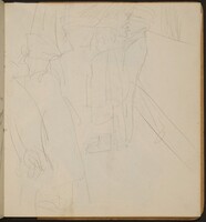 Straßenszene mit Passante  (Figures Walking on t he Street) [p. 5], Max Beckmann