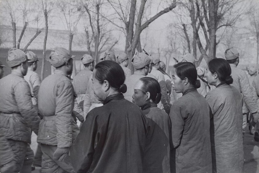 Parade of Conscripted Soldiers, Beijing, China