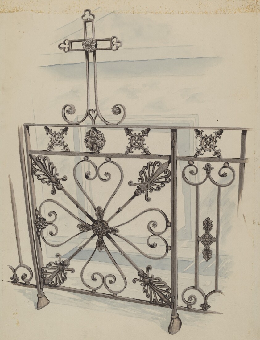 Iron Gate and Fence