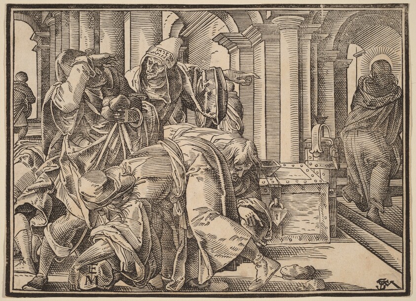 Christ Tells His Disciples of the Last Judgment