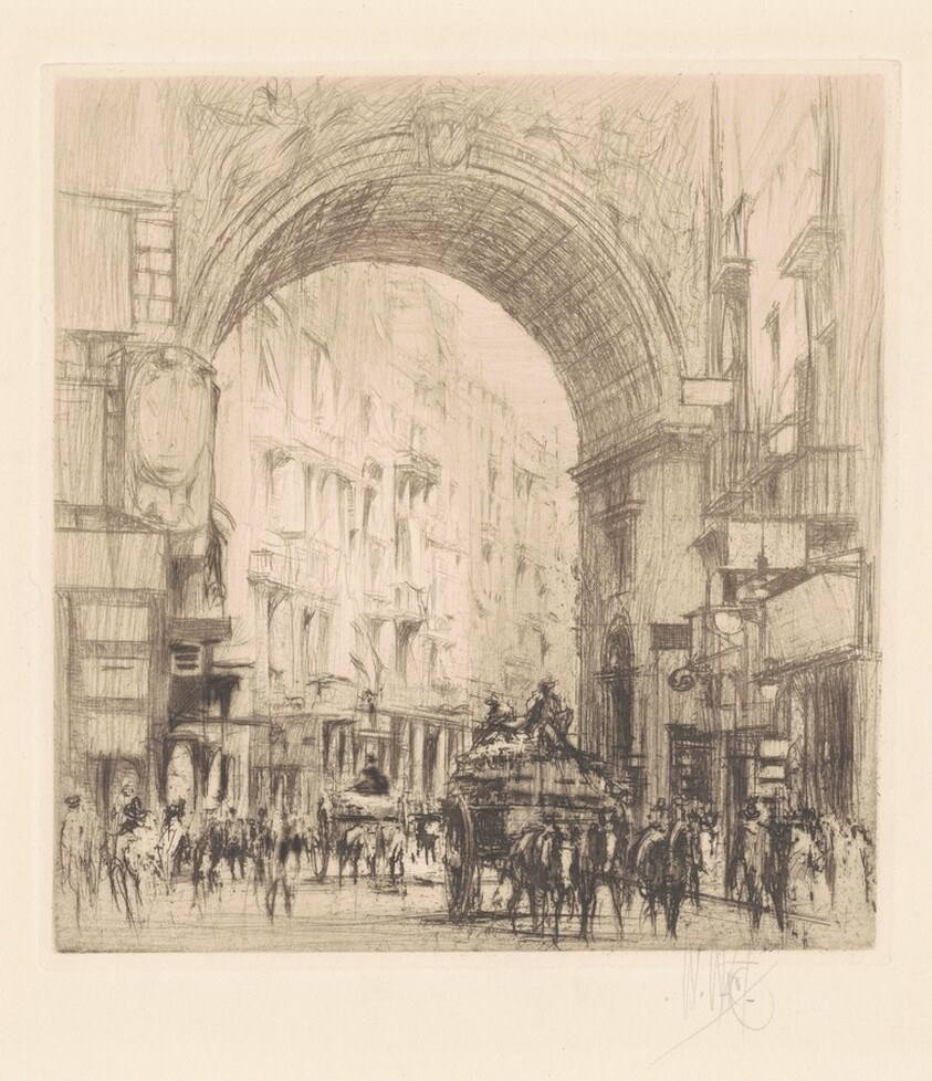 Arc St. Carlo, Naples