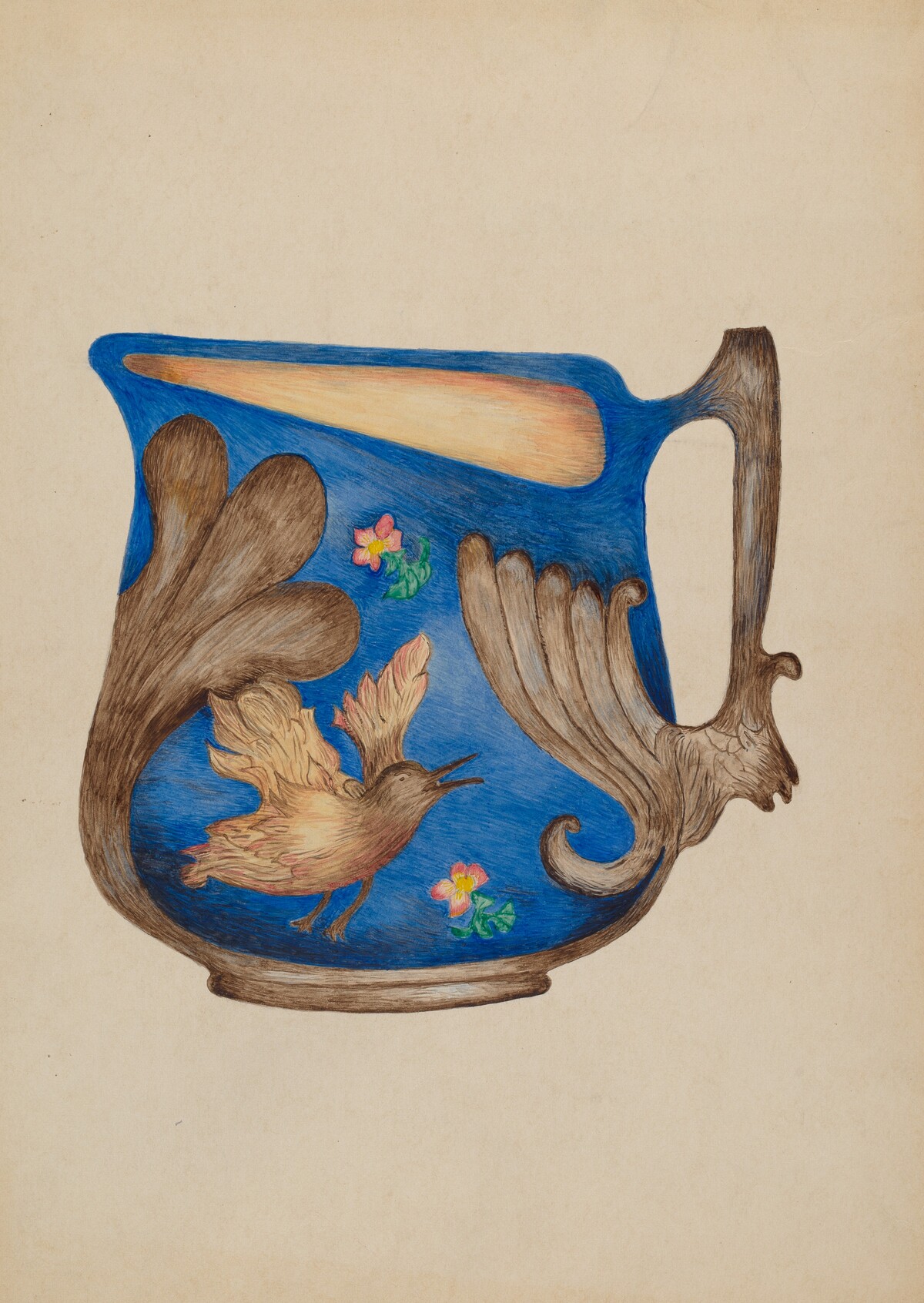 Majolica Pitcher
