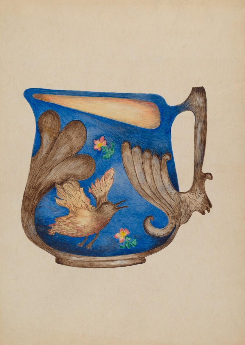 Majolica Pitcher