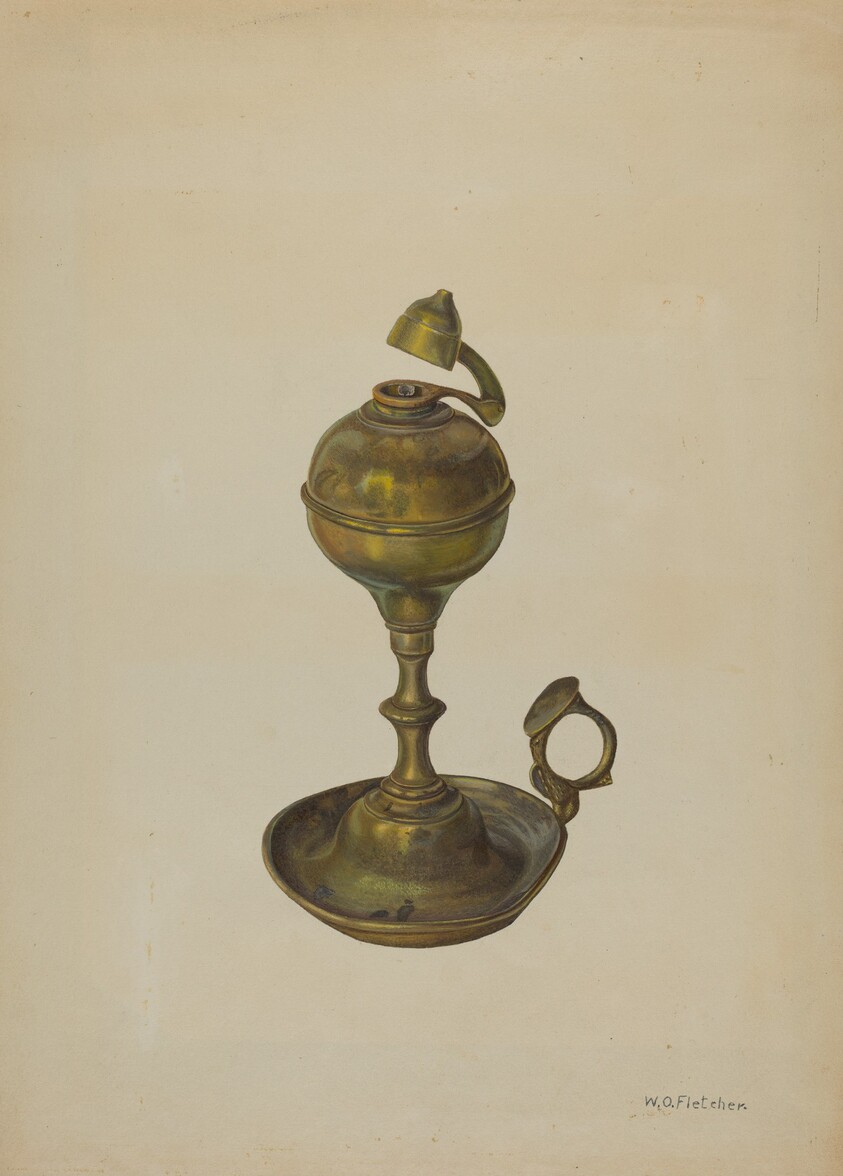 Brass Lamp