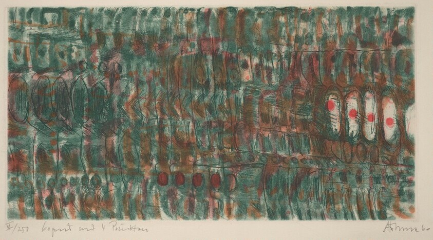 Gegend mit 4 Punkten