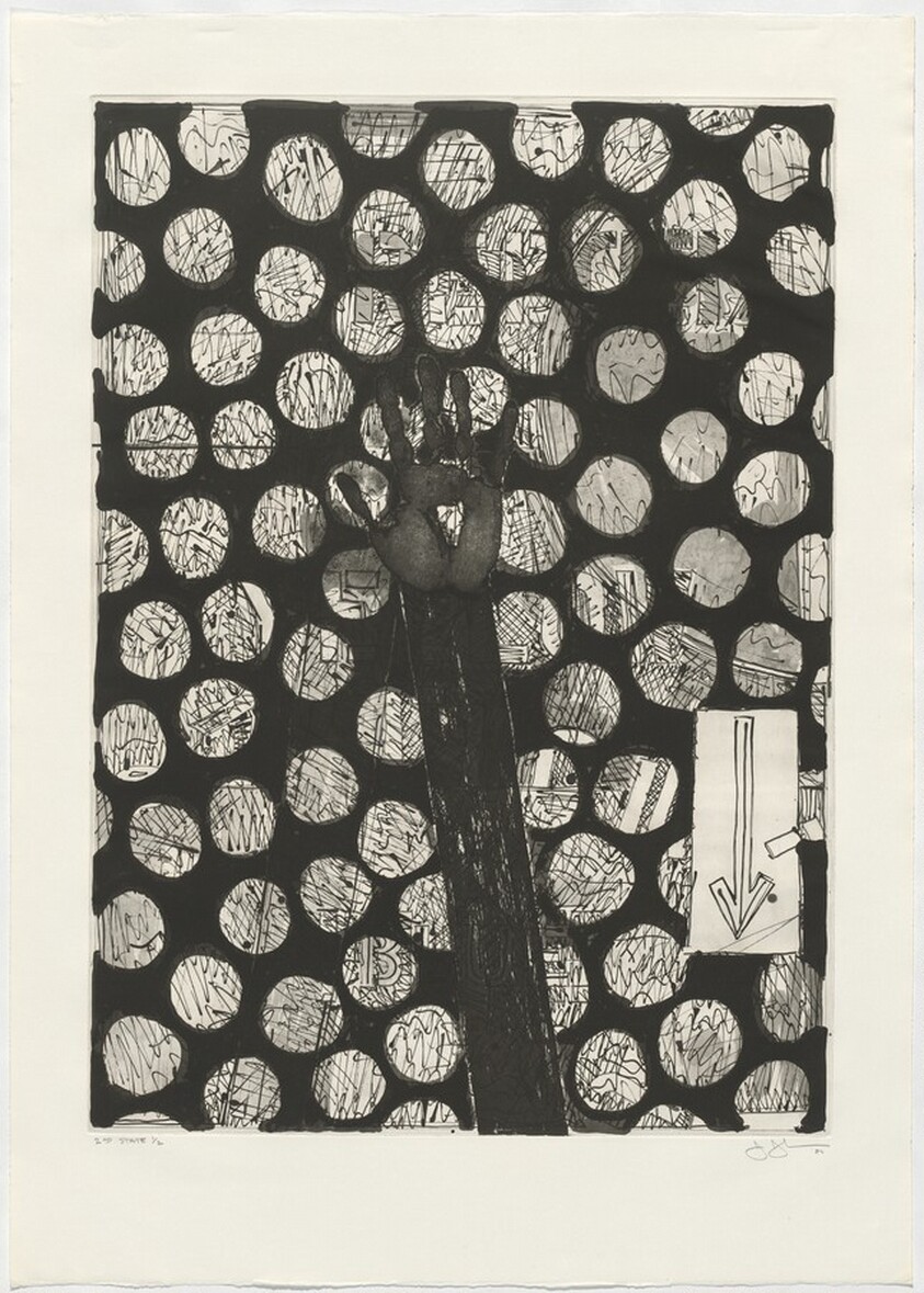 Untitled (Yellow) [state proof of 2nd state]