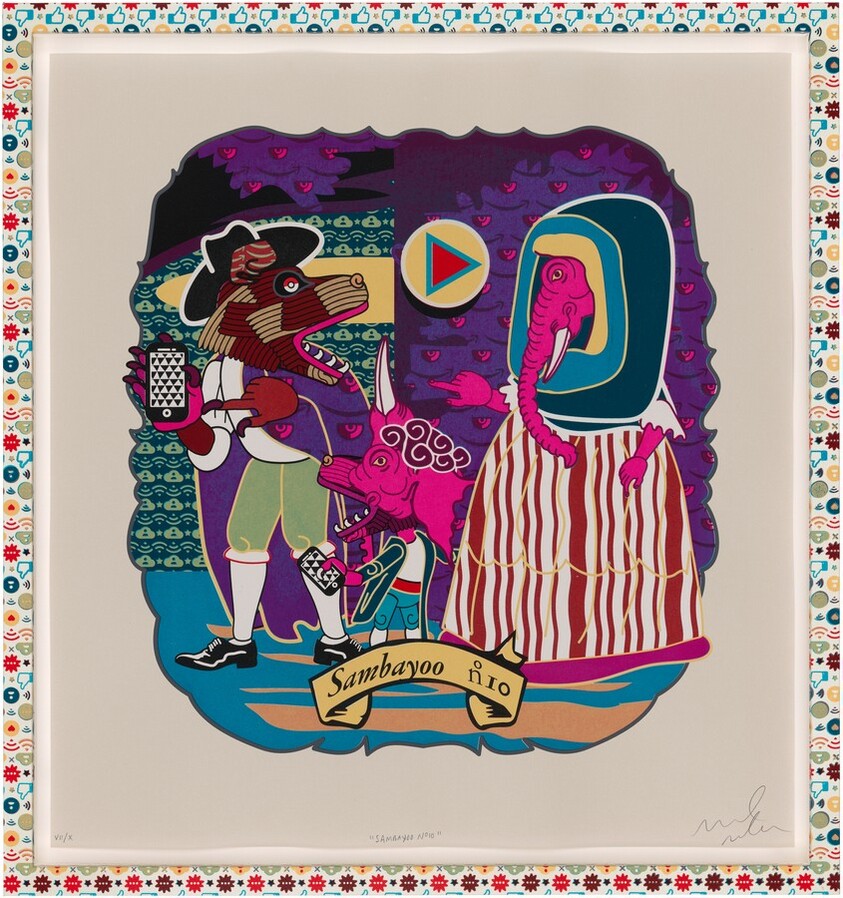 Sambayoo no. 10 from La Raza Cósmica 20XX