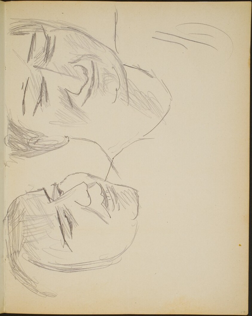 zwei weibliche Portraits (Two Portraits of a Woman )[p. 17]