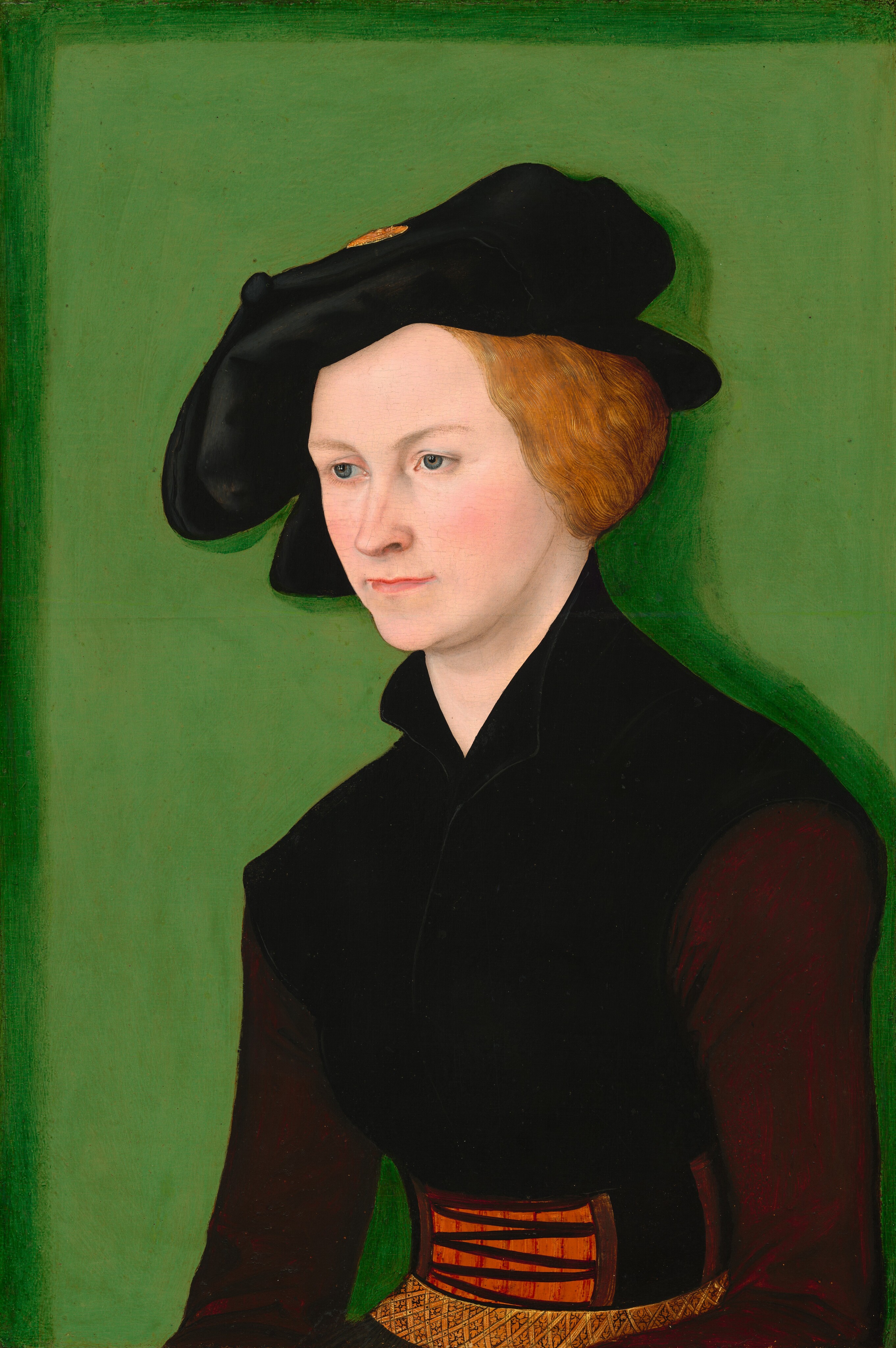 絵画 Painting of a lady cda :: Paintings :: Portrait of a young Lady at knee-length