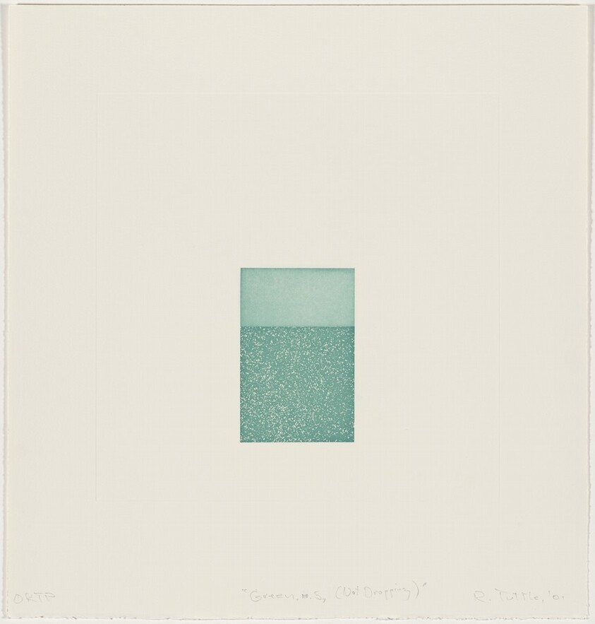 GREEN, No. 5 (Not Dropping) from Purple