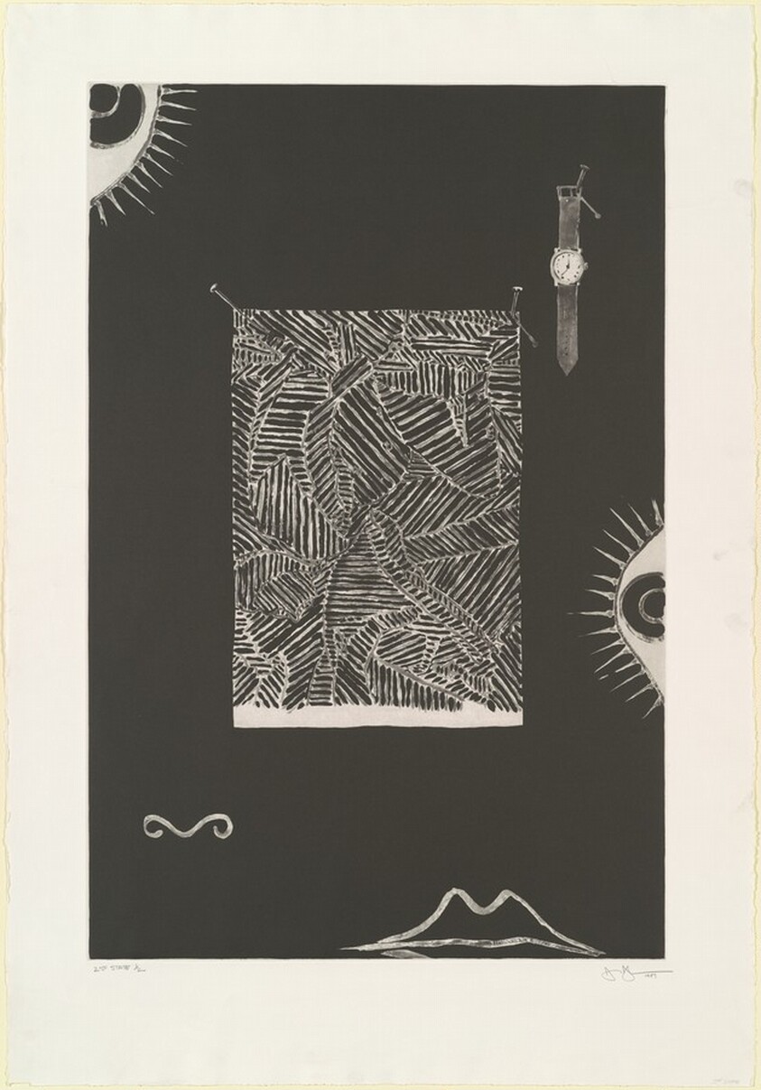 Face with Watch [state proof of 2nd state]