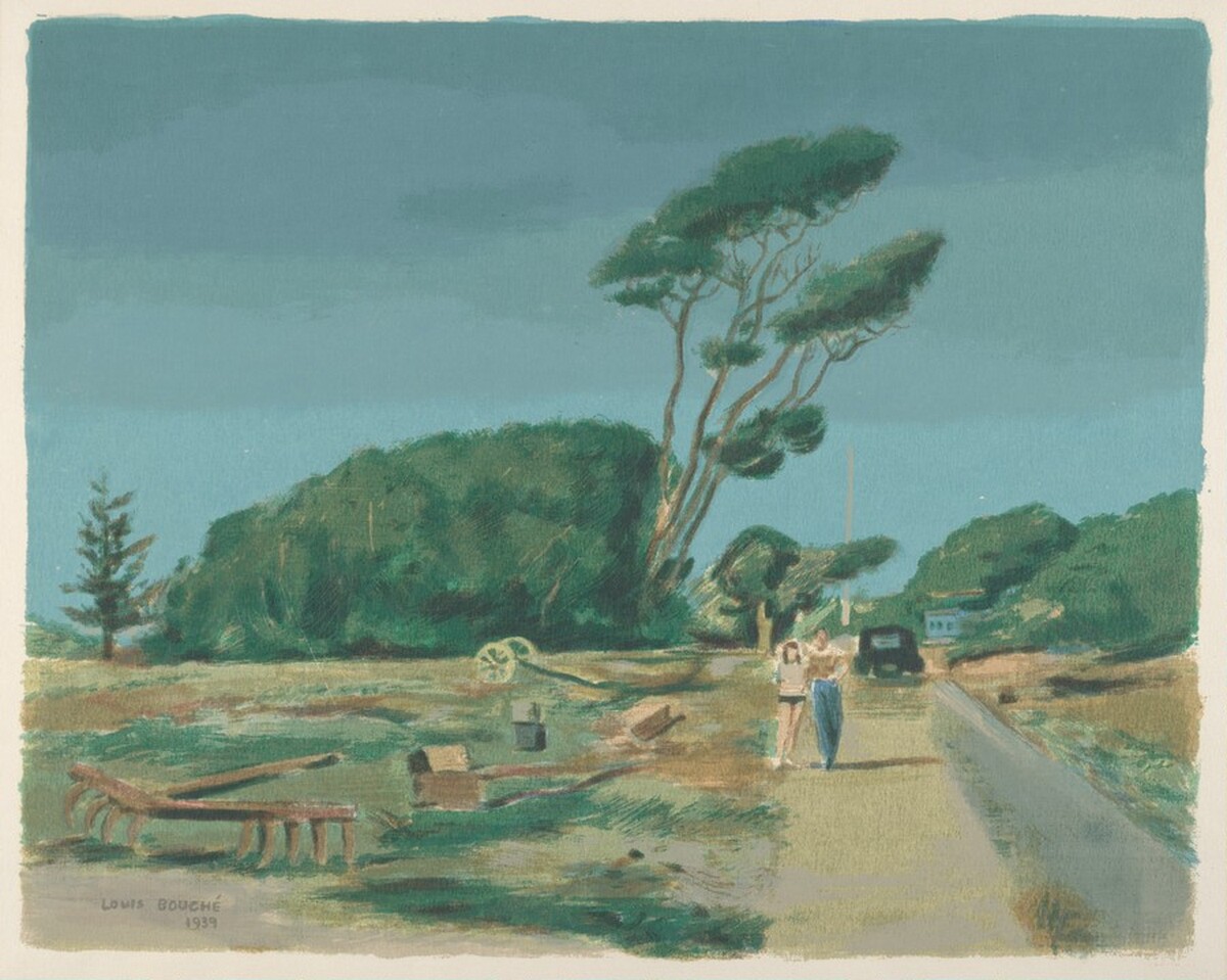 Untitled (Two People Walking)