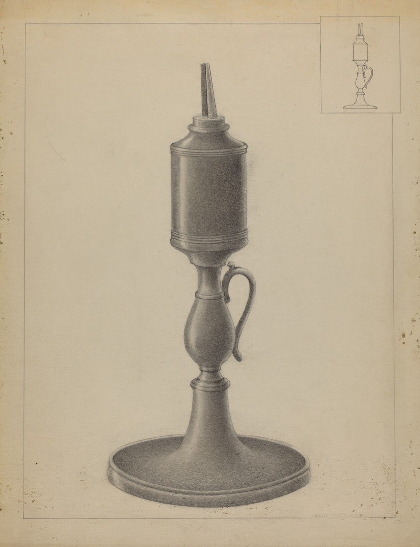 Whale Oil Lamp