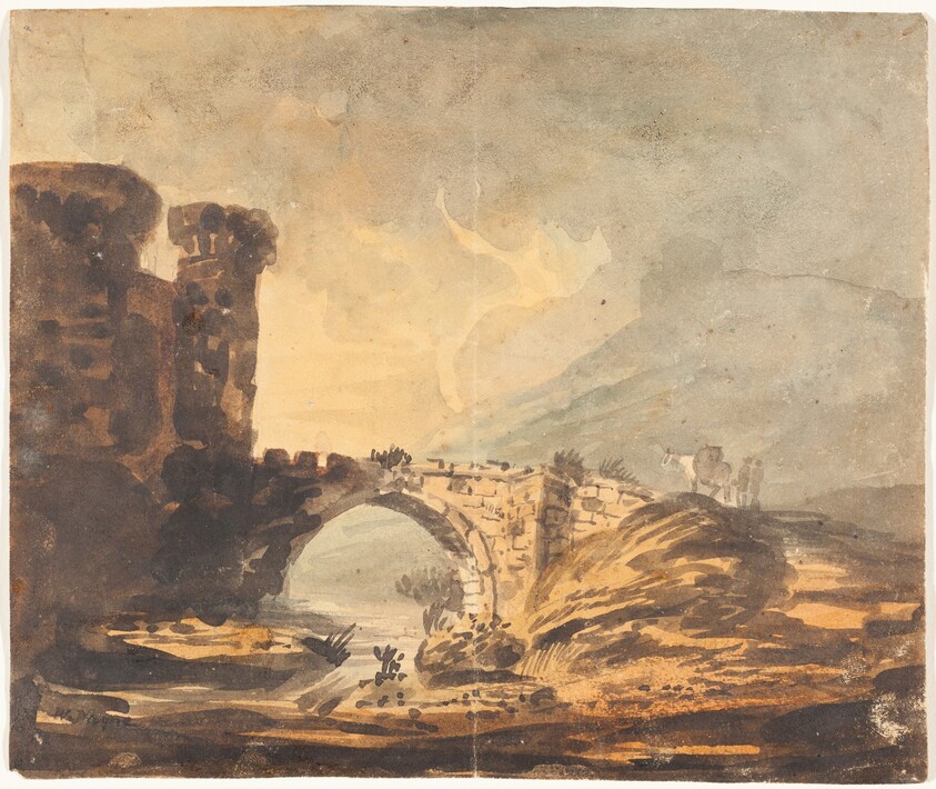 Landscape with a Castle and Bridge