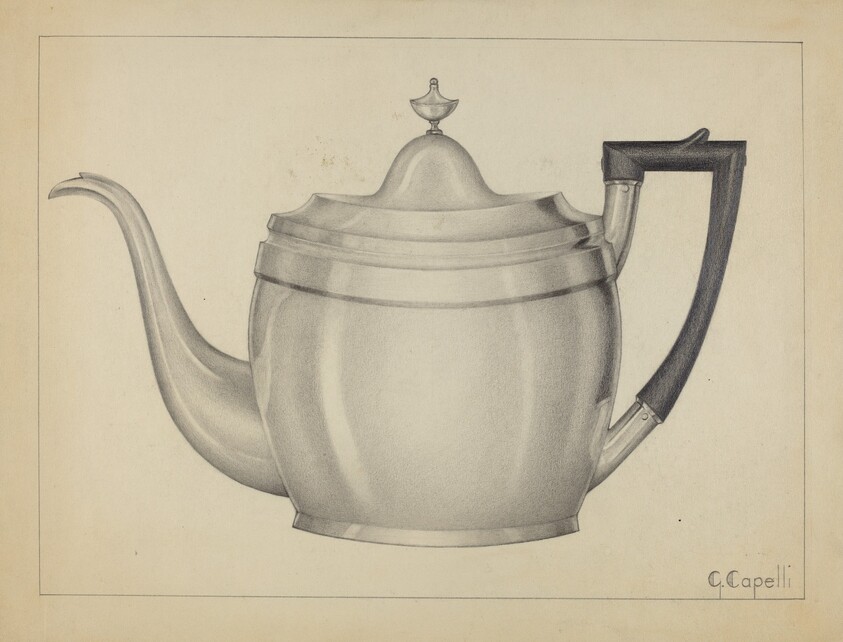 Silver Teapot