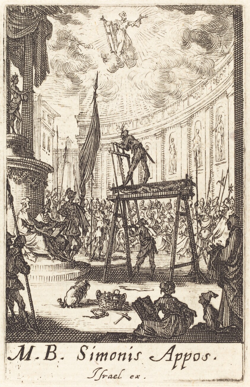 The Martyrdom of Saint Simon