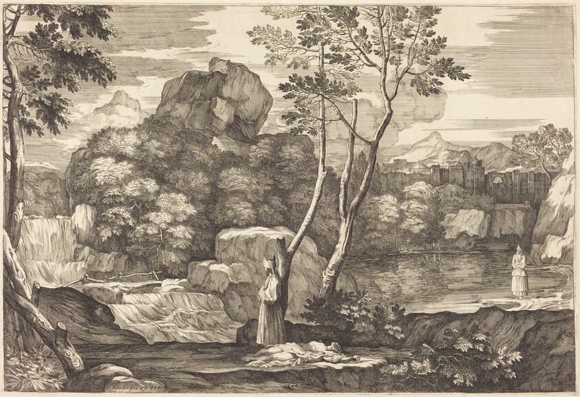 The Levite and the Priest Pass the Man Without Helping Him