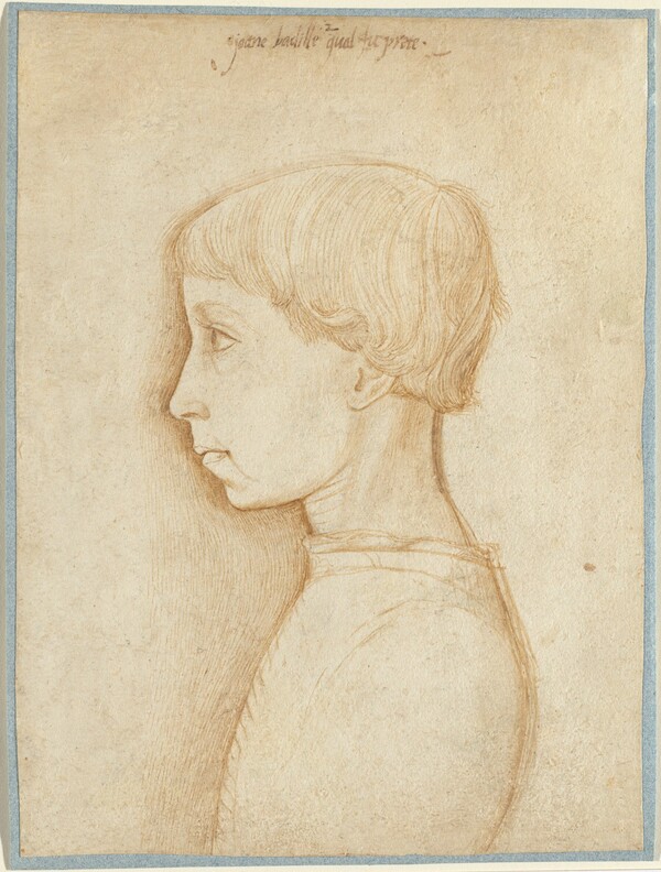 Portrait of a Boy in Profile